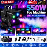 600W LED RGB Smoke Machine Fog Mist For Disco DJ Show Wedding Disco Party Club