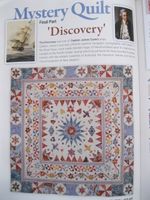 Patchwork Quilt kit to make Quiltmania Mystery Quilt by Petra Prins