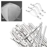 Nose Bridge Strips 85mm Silver Aluminium Wire - Face Mask DIY Crafting 5/500pcs