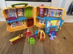 Furchester Hotel Playset Bundle Elmo Figures Accessories Suitcase Hasbro Toy