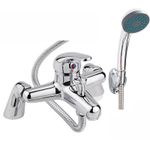 Luxury Bathroom Chrome Sink Bath Filler Tap Shower Mixer Taps with Hand Held Set