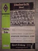 EXTREMELEY RARE BORUSSIA MUNCHEN V EVERTON 1970