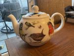 Roy Kirkham Garden Birds Large Fine Bone China Tea Pot Excellent Condition