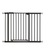 hauck Close N Stop Safety and Stair Gate + 21cm extension, Charcoal
