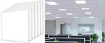 600x600mm Back-Lit LED Panel Light 36w 4000k Neutral White Ceiling Office Garage