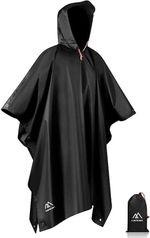 Breathable Adult Rain Poncho – Lightweight & Stylish for Outdoor Adventures