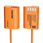 B- DMW-BLK22 Dummy Battery With D-Tap Connector Power Cable 60cm Long