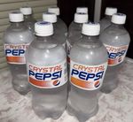 RARE CRYSTAL PEPSI BOTTLE UNOPENED CLEAR PEPSI price per bottle 