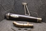 TRIUMPH SPEED TRIPLE 1050 REMUS EXHAUST SILENCER AND LIKE PIPE 2008