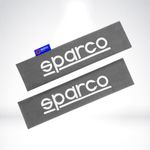 SPARCO SEAT BELT PADS GREY – STYLISH & COMFORTABLE, FITS ALL VEHICLES