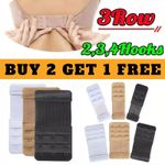 3ROW 2,3,4Hook Bra Extender Bra Strap Strapless Underwear Maternity Bra Extender