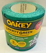 Norton ™ Oakley Liberty Green Trade Sandpaper 115m x 5M EXTRA Coarse  40Grit