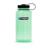 Nalgene Wide Mouth 1L Tritan Sustain Water Bottle - Glow Green