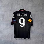 Lyon OL 2012-13 Third Shirt Lisandro #9 adidas Size M Europa League