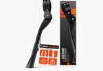 HENMI Adjustable Single Leg Bike Kickstand 24-29 in Aluminium Alloy Black