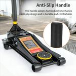 Durable steel Trolley Jack 3 Ton Compact Hydraulic for Van Car Caravan