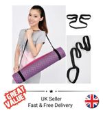 Yoga Mat Carry Strap elasticated shoulder sling Pilates Exercise Fitness Yoga