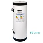 Insulated Buffer Vessel 50 Litre from Zilmet for Heat pumps inc Mounting Bracket