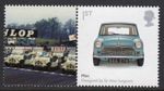 Great Britain 2009 single 1st Smiler Sheet commemorative stamp with label.