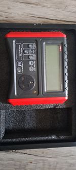 UNI-T UT527 PAT Electrical Safety Tester Complete Kit Case Leads Unused