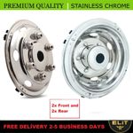 17.5" Front & Rear Wheel Trim Covers Isuzu NPR NQR Mercedes