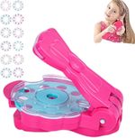 Shining Bling Diamond Hair Sparkle Stapler Machine Set Gems for Decor Girls Gift