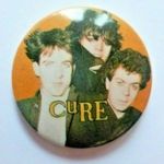 The Cure 1970s/80s Original Pin Badge British Gothic Rock Post Punk