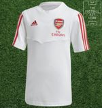 Arsenal T-Shirt White - adidas AFC Football Tee - Youth - Black Friday Sale