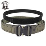 Sinairsoft Tactical 2" Metal Buckle Belt Quick Release Laser MOLLE Combat Belts