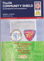2005 F.A.Community Shield.Arsenal v Chelsea.