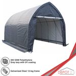 Storage tent | 300gsm UV protected cover | Galvanised Steel | 13 x 20 x 12 ft