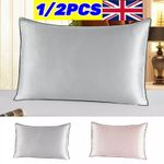 100% Pure Mulberry Silk Pillowcases Anti-wrinkle Bedding Soft Pillow Cases Cover