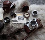 Vintage Leidolf Lordomat SE 35mm Rangefinder Camera Kit - Fully Working + Case