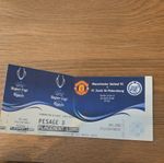 2008 ZENIT V Manchester United super cup  used Ticket Stub Rare
