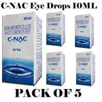 C-Nac Eye Drops N-Acetyl-Carnosine C Nac Eye Drops - 10 ml (Long Expiry 2027)