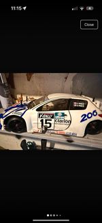 Thunder Tiger SSR Nitro RC Touring Car White/Blue V-Rally MPN No.6164-A