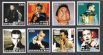 ROBBIE WILLIAMS SINGER MUSIC TAKE THAT MNH SET OF 8 STAMPS 2002 BENIN