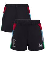 Harlequins Kid's Rugby Shorts Castore Black Home Shorts - New