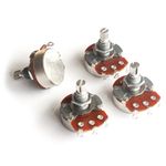 Alpha Guitar Pots – Full Size Potentiometer Vol/Tone 250k 500k A or B Linear Log
