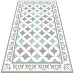 Vinyl PCV Flooring Patio Outdoor Rug Balcony Mat Carpet Portuguese tiles 80x120