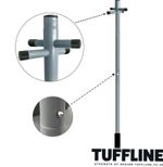 TuffLine 2.4 Metre Heavy Duty Clothes Post Washing Line Pole