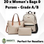Womans Bags & Purses - 25 Piece’s - Grade A/B
