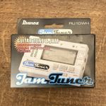 Ibanez RU10WH Jam Tuner Guitar Tuner White w/ Distortion, Drum Rhythms