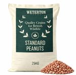 Peanuts 25kg wild birds PREMIUM Quality Aflatoxin Free - FREE DELIVERY-