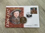 First Day Cover 1996 The Great Tudor Commemorative £2 Two Pounds Coin