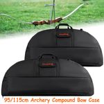 Archery 95/115cm Compound Bow Case Shoulder Lightweight Strap Adjustable