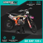 KTM SX SXF 125 250 450 STICKER KIT - 2013-2025 - MX MOTOX MOTOCROSS GRAPHICS KIT