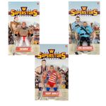 WWE Action Figures Superstars Series 10 Tatanka, Kurt Angle, Big Bossman – 15cm