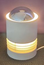 Retro 1980's Space Age BELID 'Rings' Scandinavian Sweden Table Desk Lamp Light