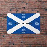 Custom - Create Your Own  - Scotland Football Banner - 5 x 3 Feet